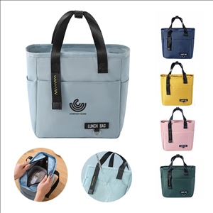 Custom Leakproof Cooler Tote Reusable Insulated Lunch Bag